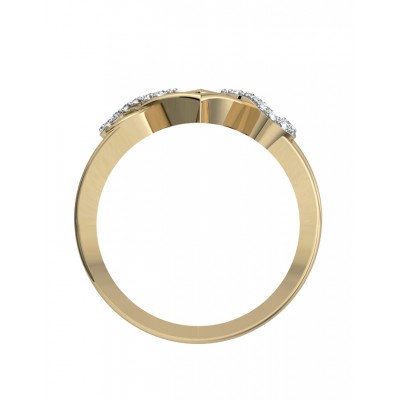 Endearing Diamond Heart Ring 